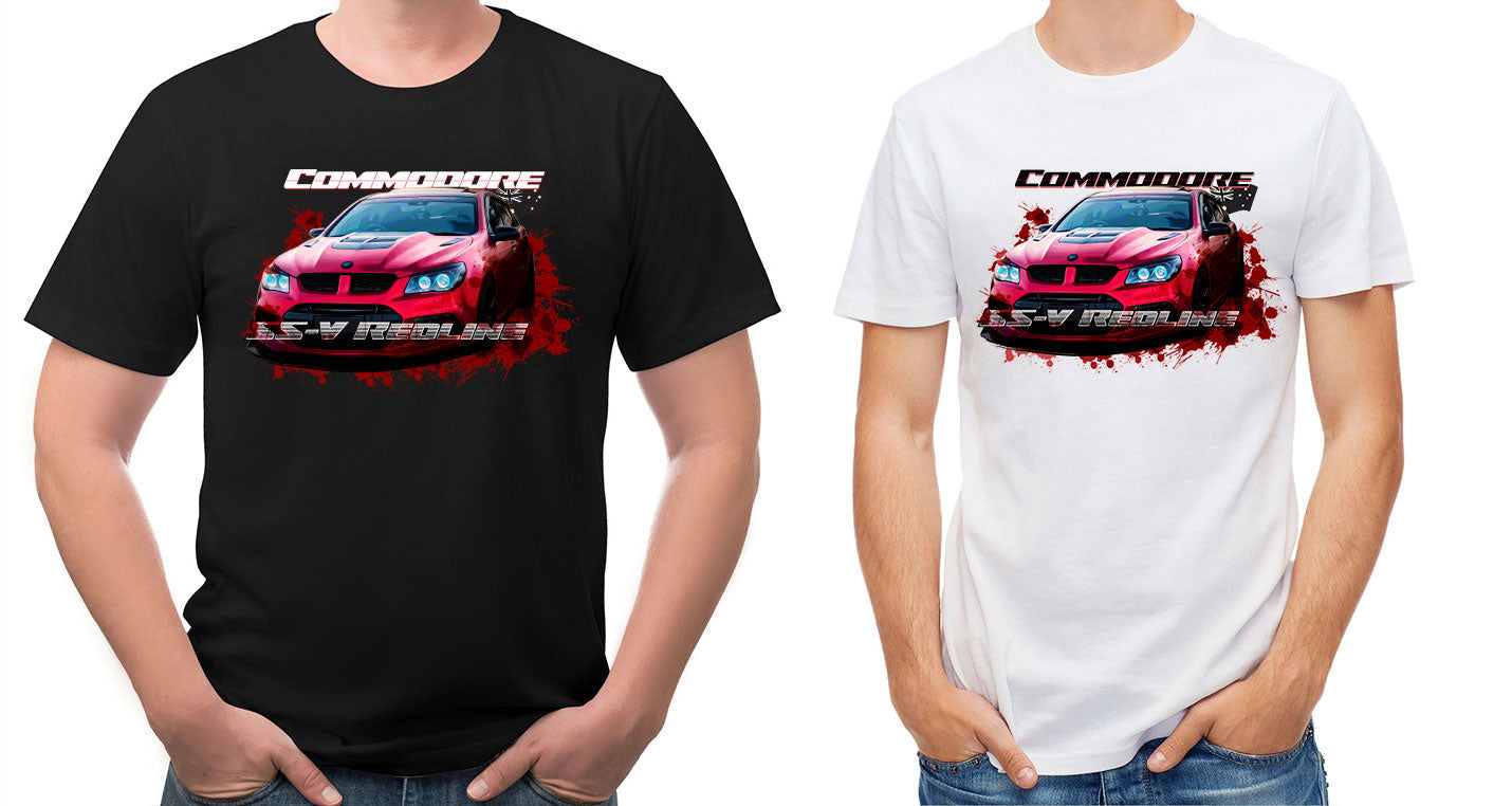 Commodore SS-Vπ₯ Redline T-Shirt Sticker Boss