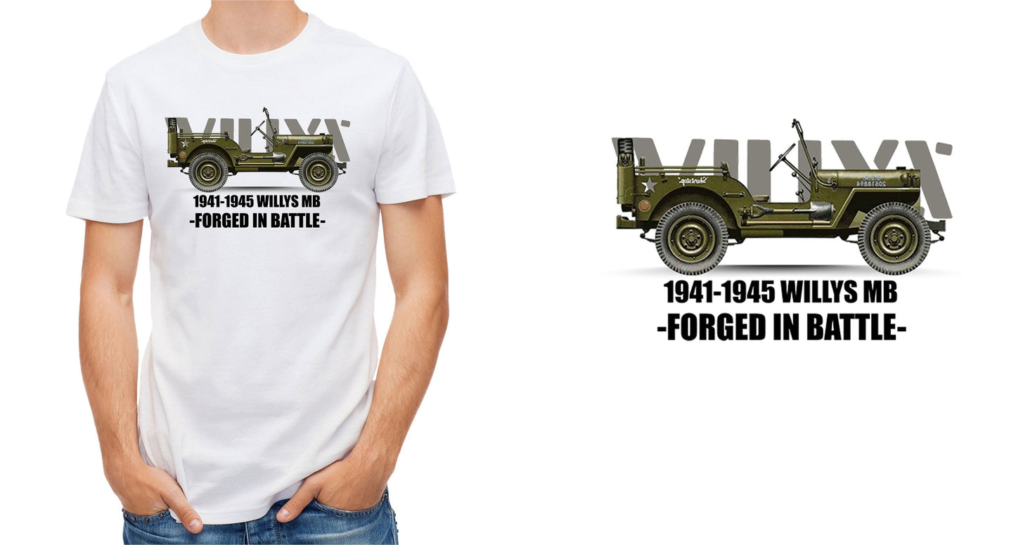 Willys T-Shirt Sticker Boss