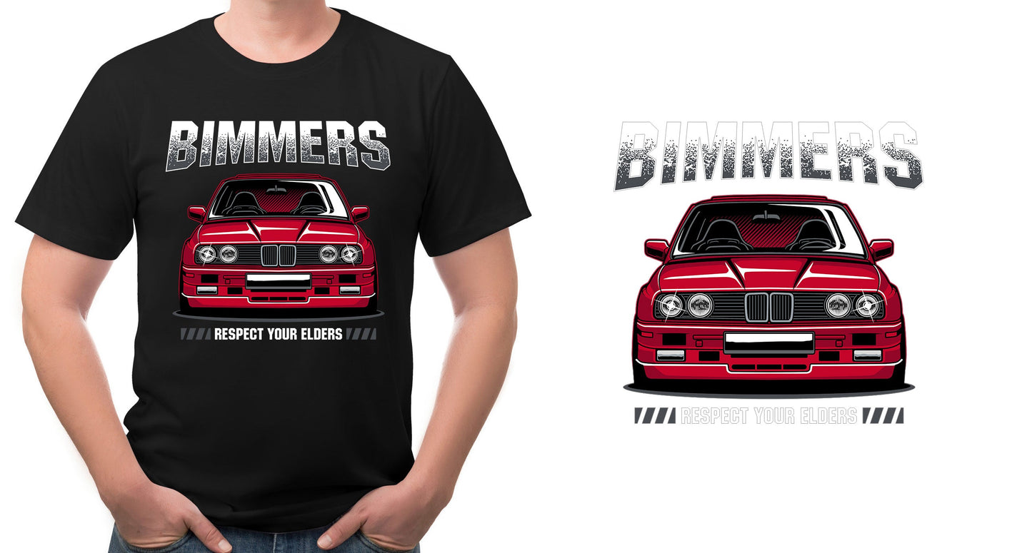 Bimmers Iconic BMW - T-Shirts Sticker Boss