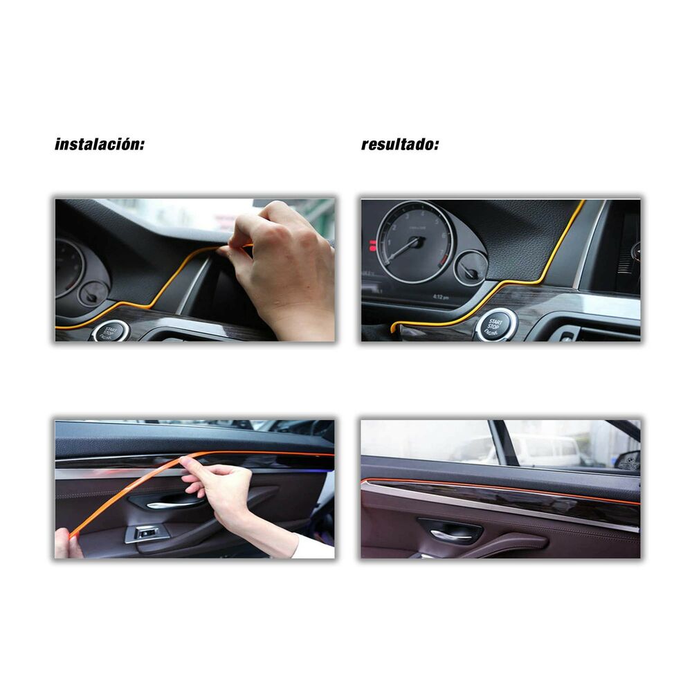 Neon light strip OCC Motorsport 3 m Fibre optic-5