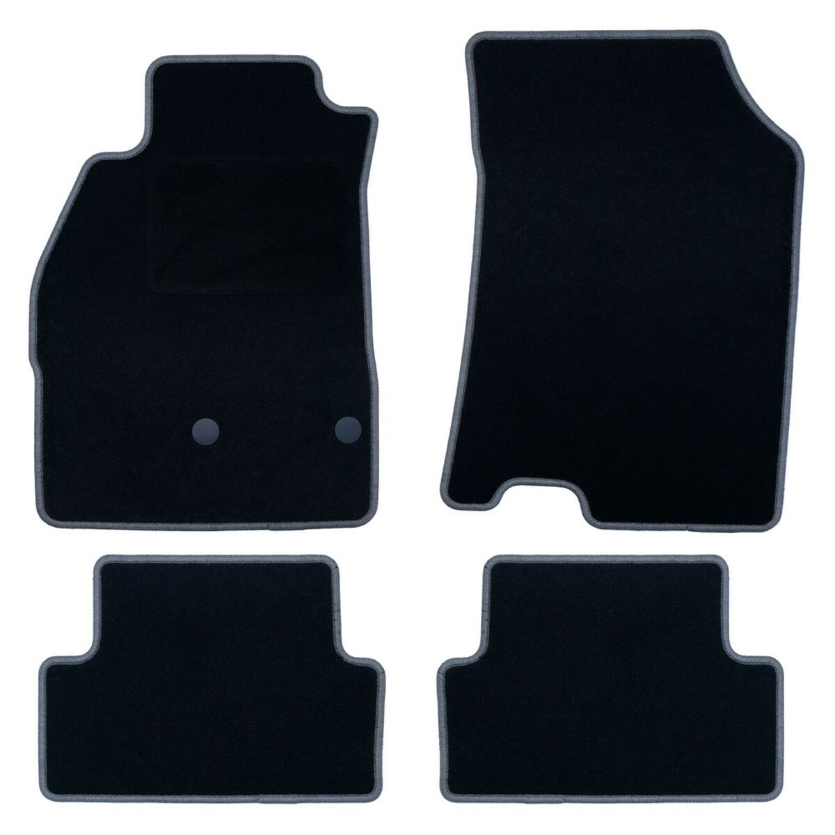 Car Floor Mat Set OCC Motorsport OCCRT0036GD Grey 5 Pieces-7