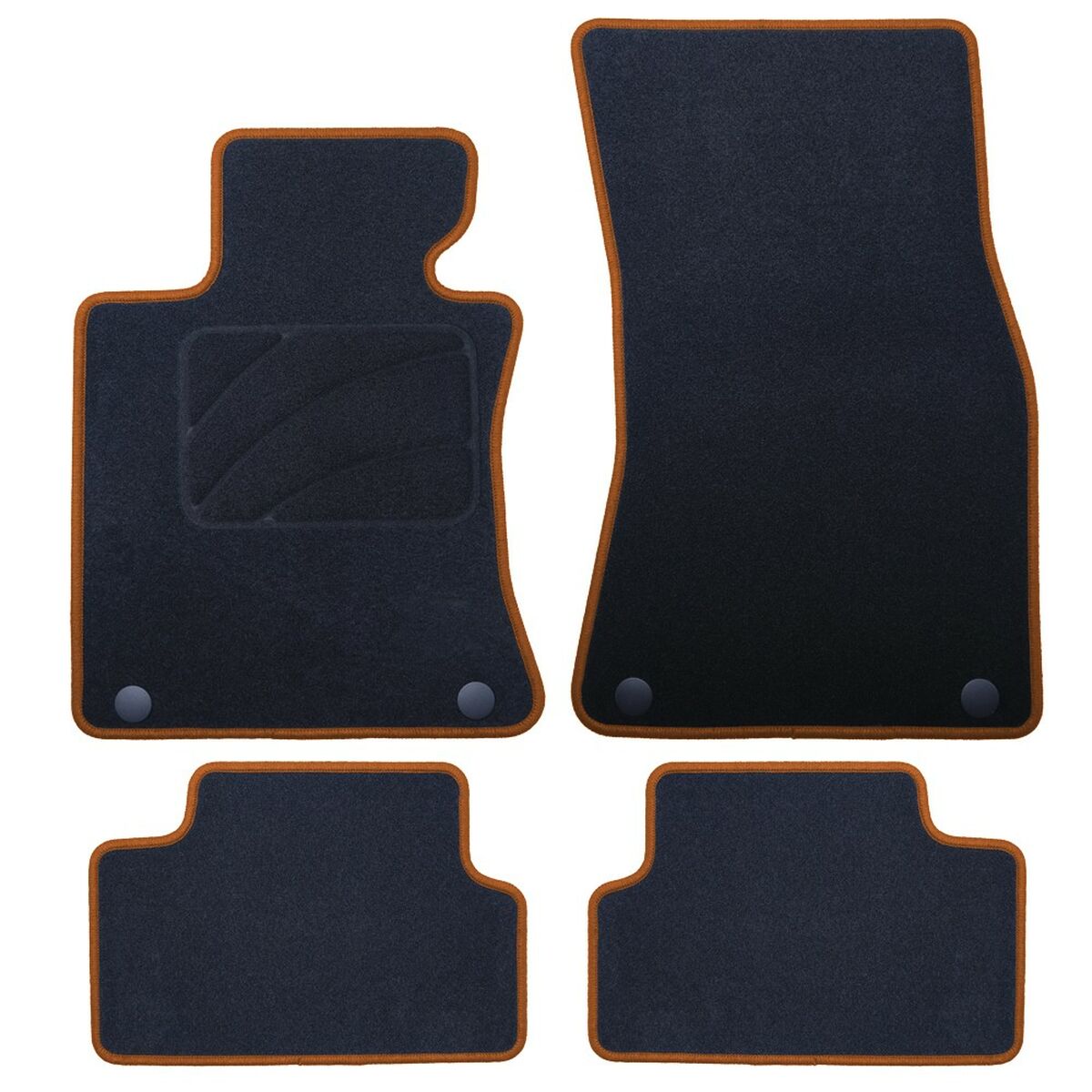 Car Floor Mat Set OCC Motorsport OCCBW0014YE Bmw E64 Serie 6 Cabrio-0
