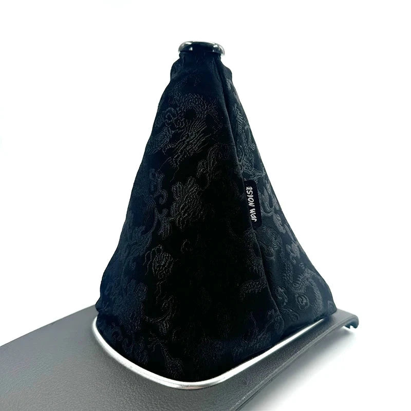 JDM Car Styling Japanese Kimono Styles Car Shifter Boot Cover Cloth Gear Sleeve gift Personalized decoration cars accessories Sticker Boss