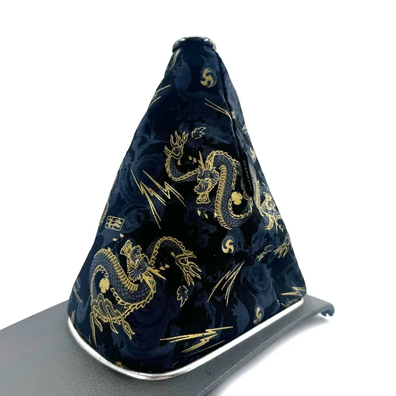 JDM Car Styling Japanese Kimono Styles Car Shifter Boot Cover Cloth Gear Sleeve gift Personalized decoration cars accessories Sticker Boss