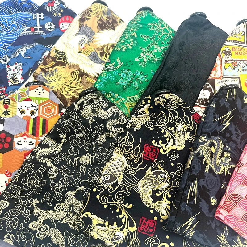 JDM Car Styling Japanese Kimono Styles Car Shifter Boot Cover Cloth Gear Sleeve gift Personalized decoration cars accessories Sticker Boss