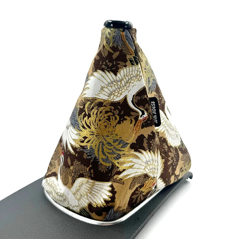 JDM Car Styling Japanese Kimono Styles Car Shifter Boot Cover Cloth Gear Sleeve gift Personalized decoration cars accessories Sticker Boss