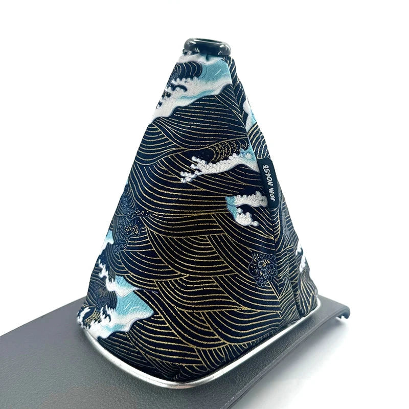 JDM Car Styling Japanese Kimono Styles Car Shifter Boot Cover Cloth Gear Sleeve gift Personalized decoration cars accessories Sticker Boss