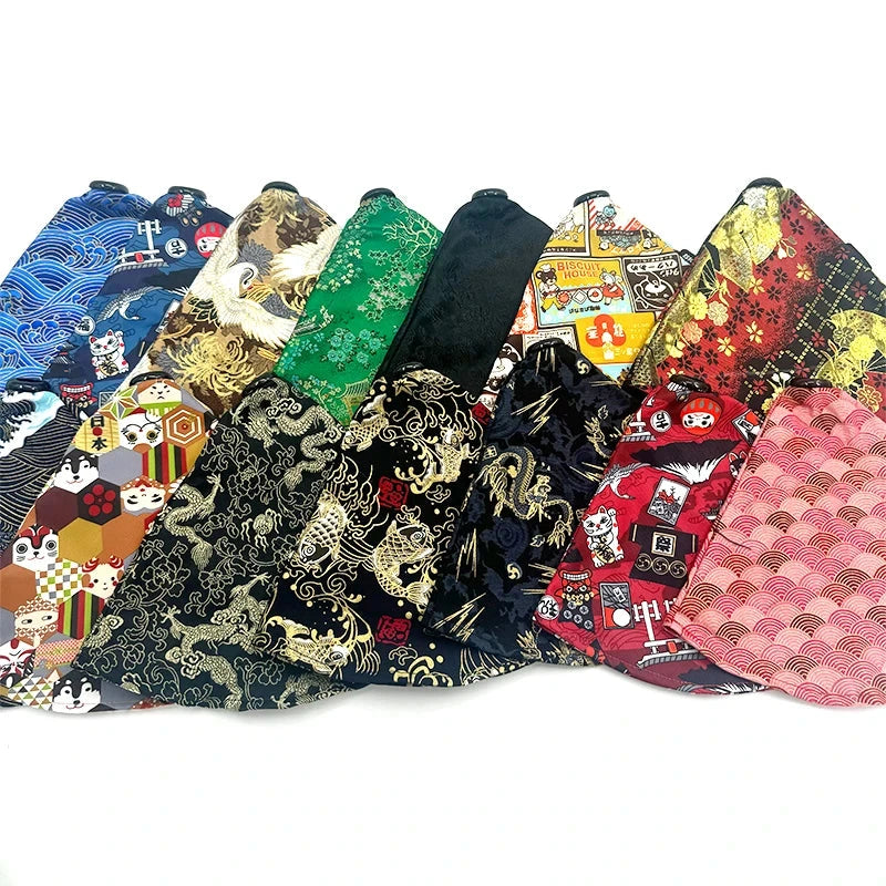 JDM Car Styling Japanese Kimono Styles Car Shifter Boot Cover Cloth Gear Sleeve gift Personalized decoration cars accessories Sticker Boss