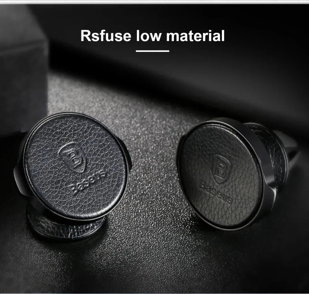 Baseus Magnetic Car Phone Holder for iPhone Xiaomi Huawei Full Rotation Metal Phone Holder Stand Sticker Universal Car Holder Sticker Boss