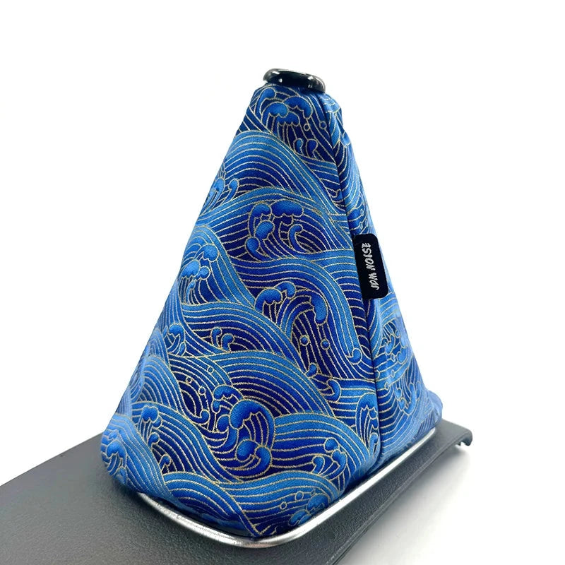 JDM Car Styling Japanese Kimono Styles Car Shifter Boot Cover Cloth Gear Sleeve gift Personalized decoration cars accessories Sticker Boss