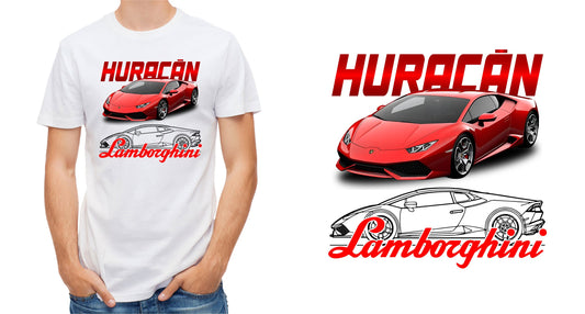 Lamborghini Huracan X Aventador T-Shirts Sticker Boss