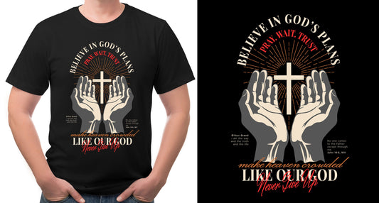 God's Plan -  Almighty Collection T-shirt Sticker Boss