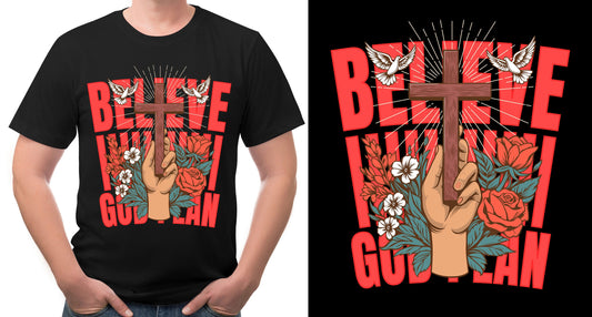 Trust God - Almighty Collection T-shirt Sticker Boss
