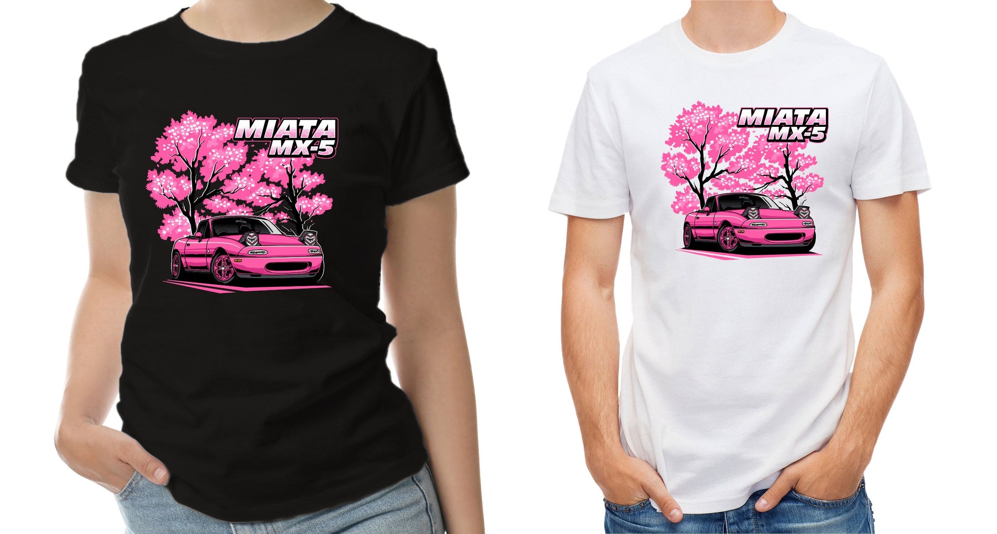 Miata MX-5 🌸 T-Shirt Sticker Boss