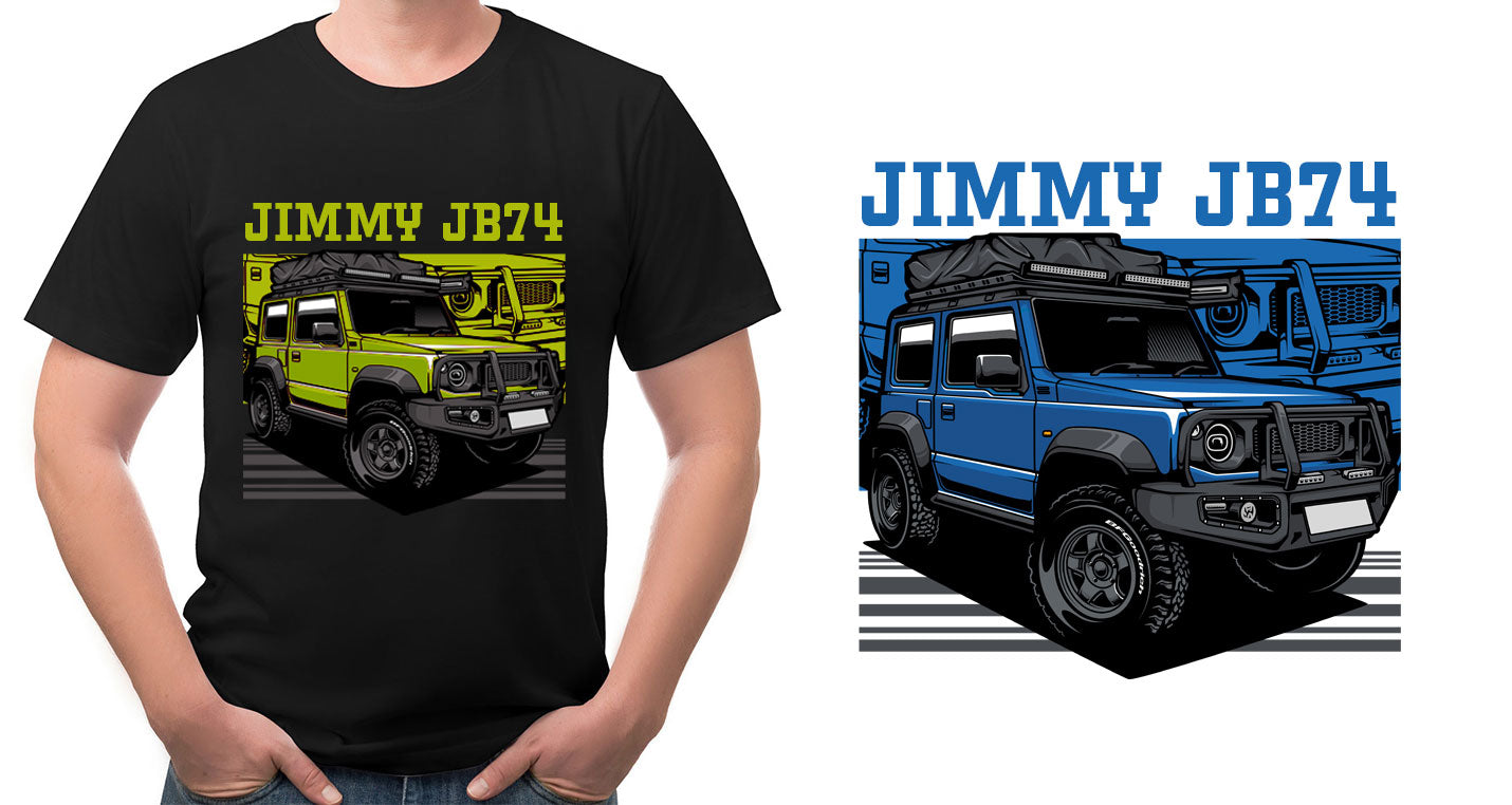 Toyota FJ40 Land Cruiser: The Ultimate Classic Off-Roader - T-Shirt (Copy) Sticker Boss
