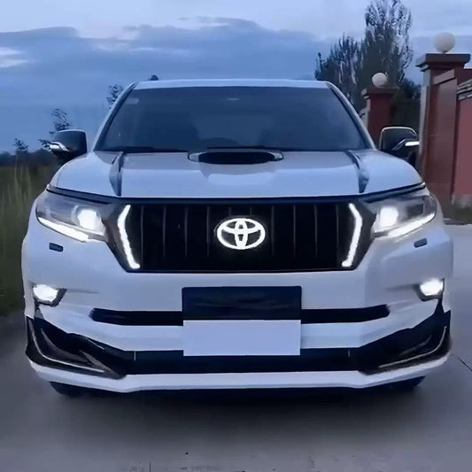 Toyota Logo Front Grille LED Dynamic Illuminated Emblem Compatible with ACC Radar-0